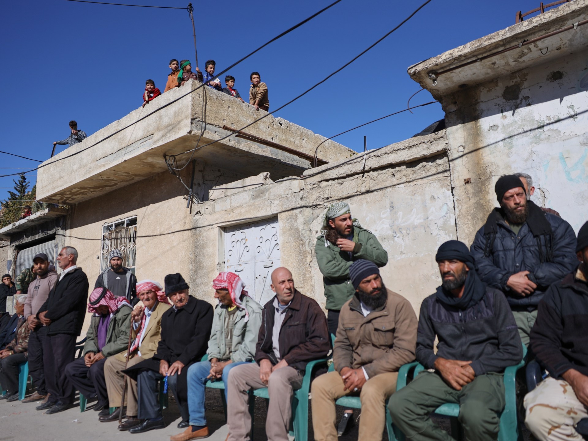 Syrian border town affected by Israeli military operations