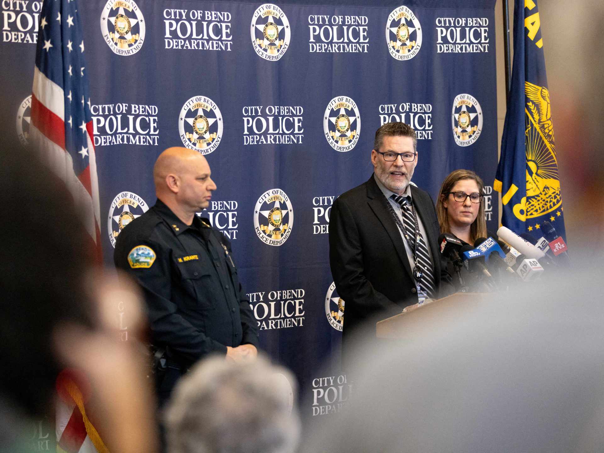 Oregon school shooting scene