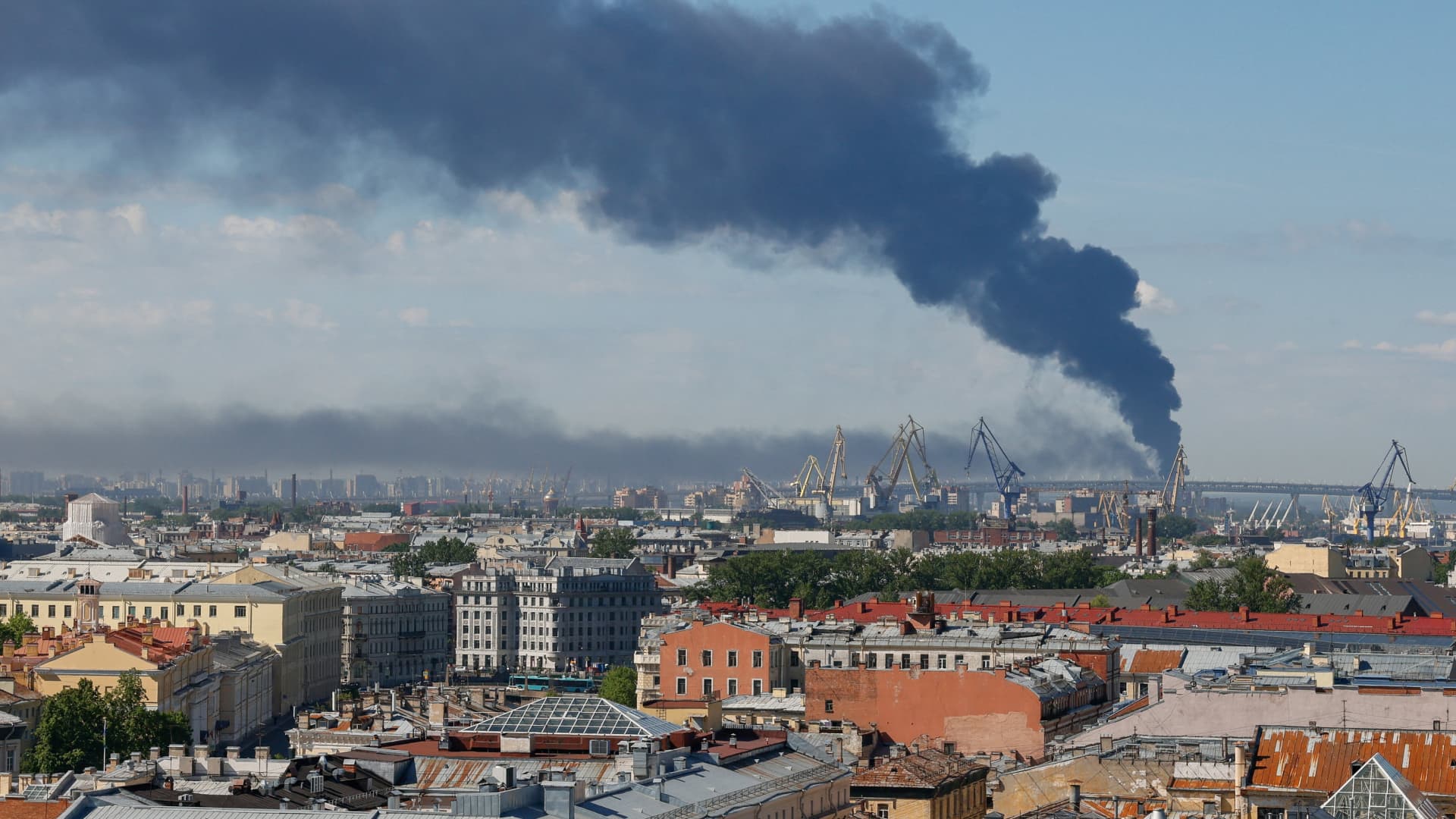 Energy infrastructure affected by strikes