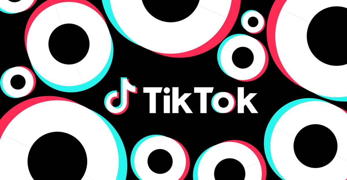 TikTok logo with child safety concerns