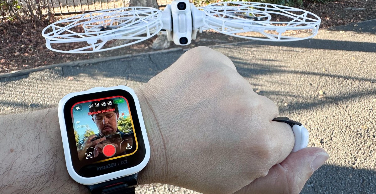 Antigravity A1 drone with wristwatch control