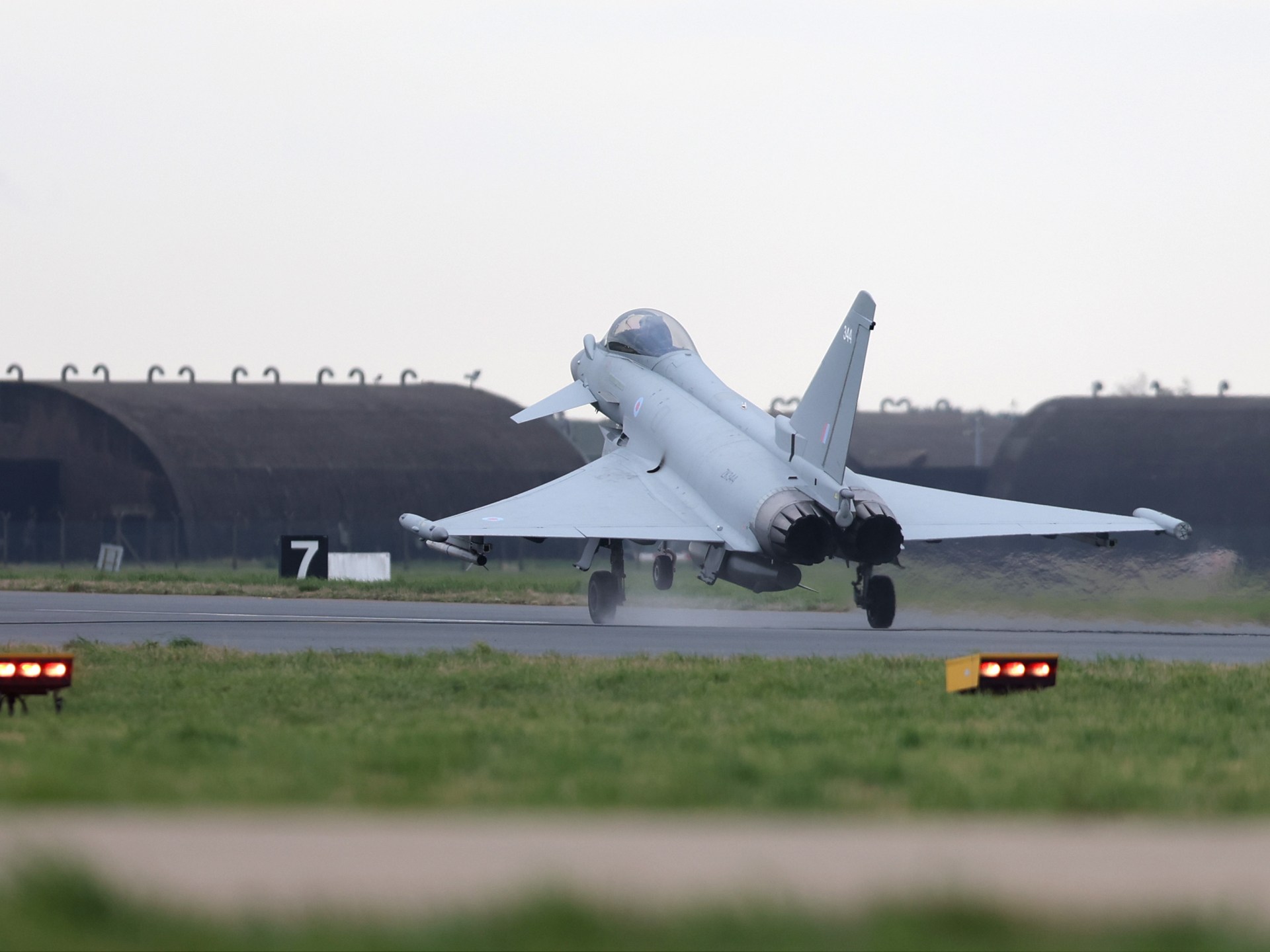 UK and France military support