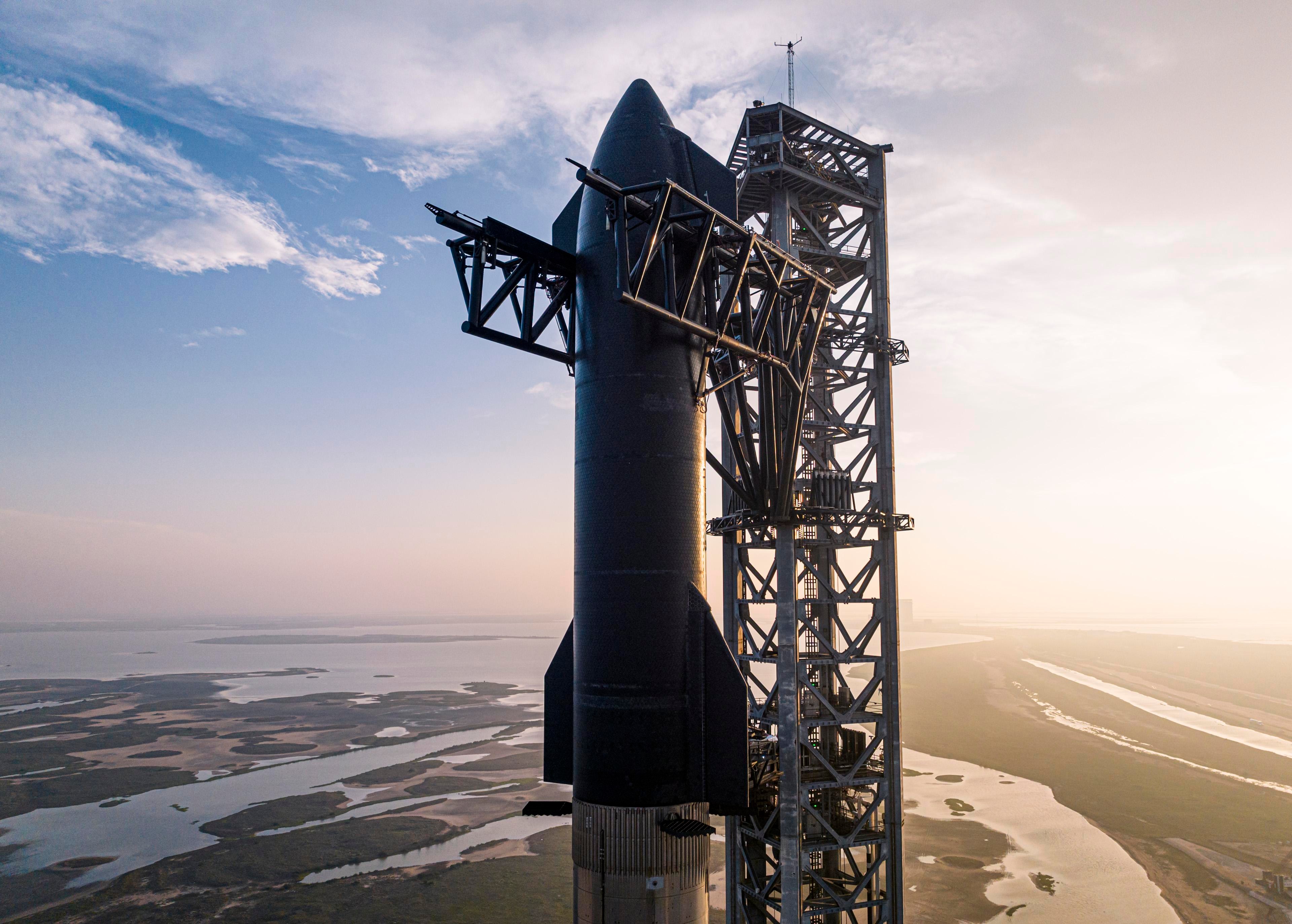 SpaceX Starship launch vehicle