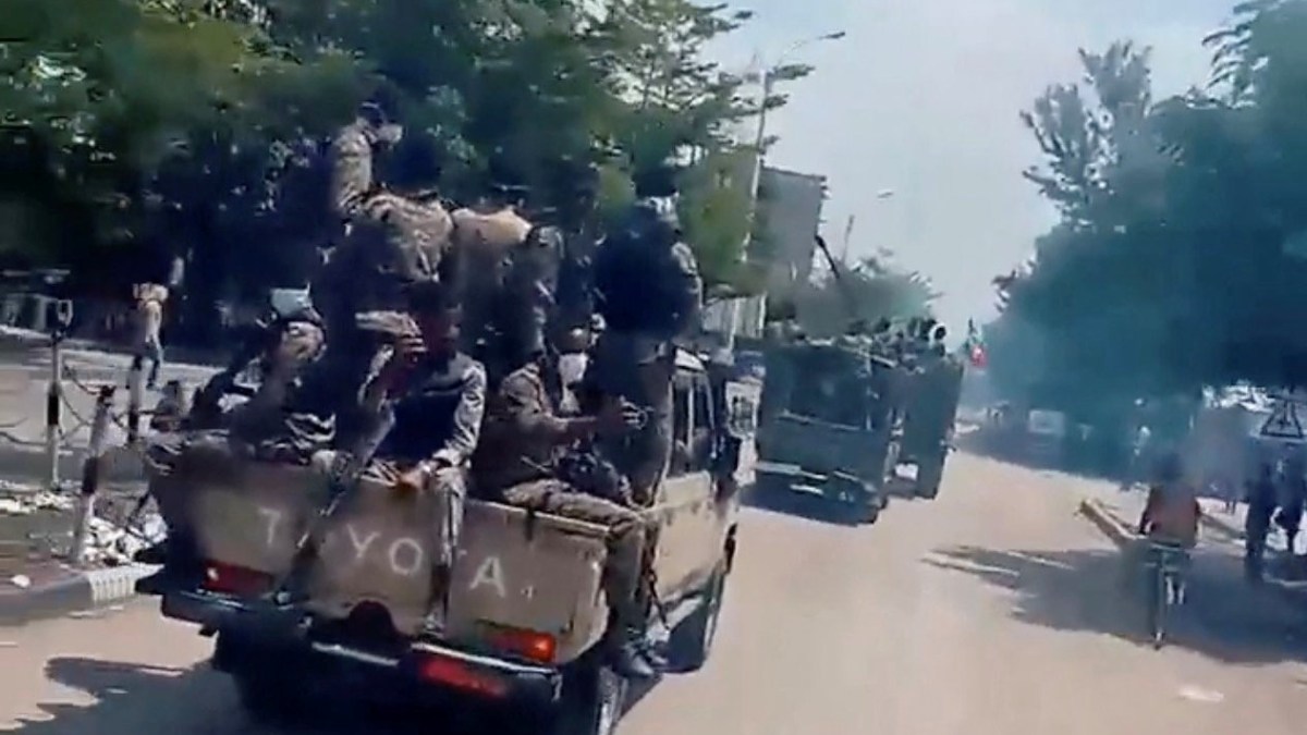 Ethiopian military advance in Tigray region